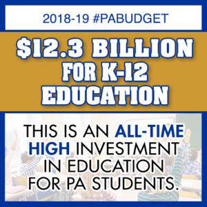 $12.3 Billion for K-12 Education