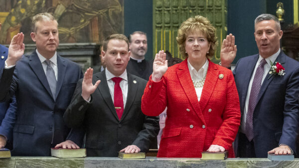 Sen. Jarrett Coleman Takes Oath of Office to Represent 16th Senate District