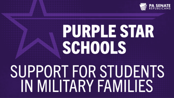 Pennycuick Urges Schools to Join New Purple Star School Program to Support Military-Connected Children