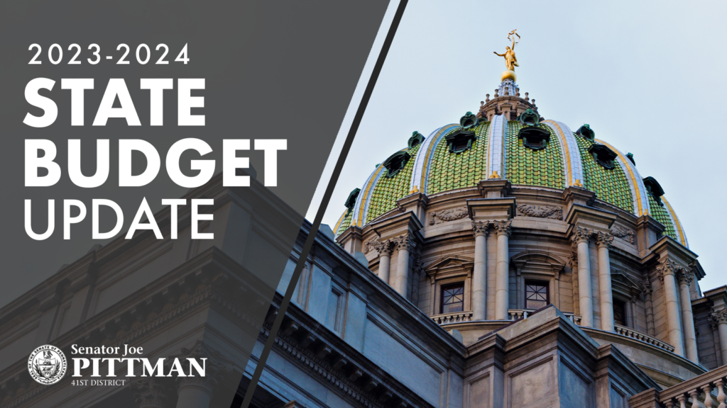 Budget Response Letter Sent to House Pennsylvania Senate Republicans