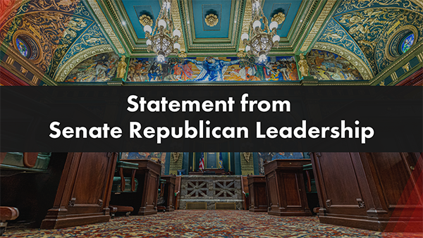 Senate Republican Leaders Decry Shapiro’s Attempt to Prevent Full Rainy Day Fund Transfer