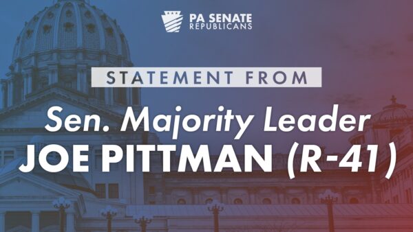 Leader Pittman Calls on Gov. Shapiro to Immediately Withdraw from RGGI