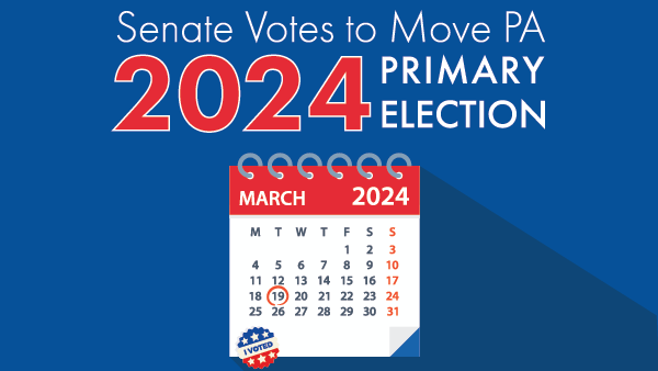 Senate Majority Leader Joe Pittman Comments on Moving PA’s Primary Election