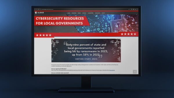 Pennycuick, Brown Announce Clearinghouse for Local Government Cybersecurity Resources
