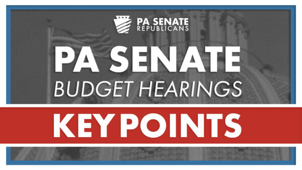 Key Points from Senate Budget Hearings with Department of Corrections, PA Parole Board, Department of Environmental Protection