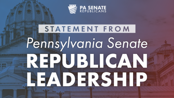Statement from Pennsylvania Senate Republican Leadership
