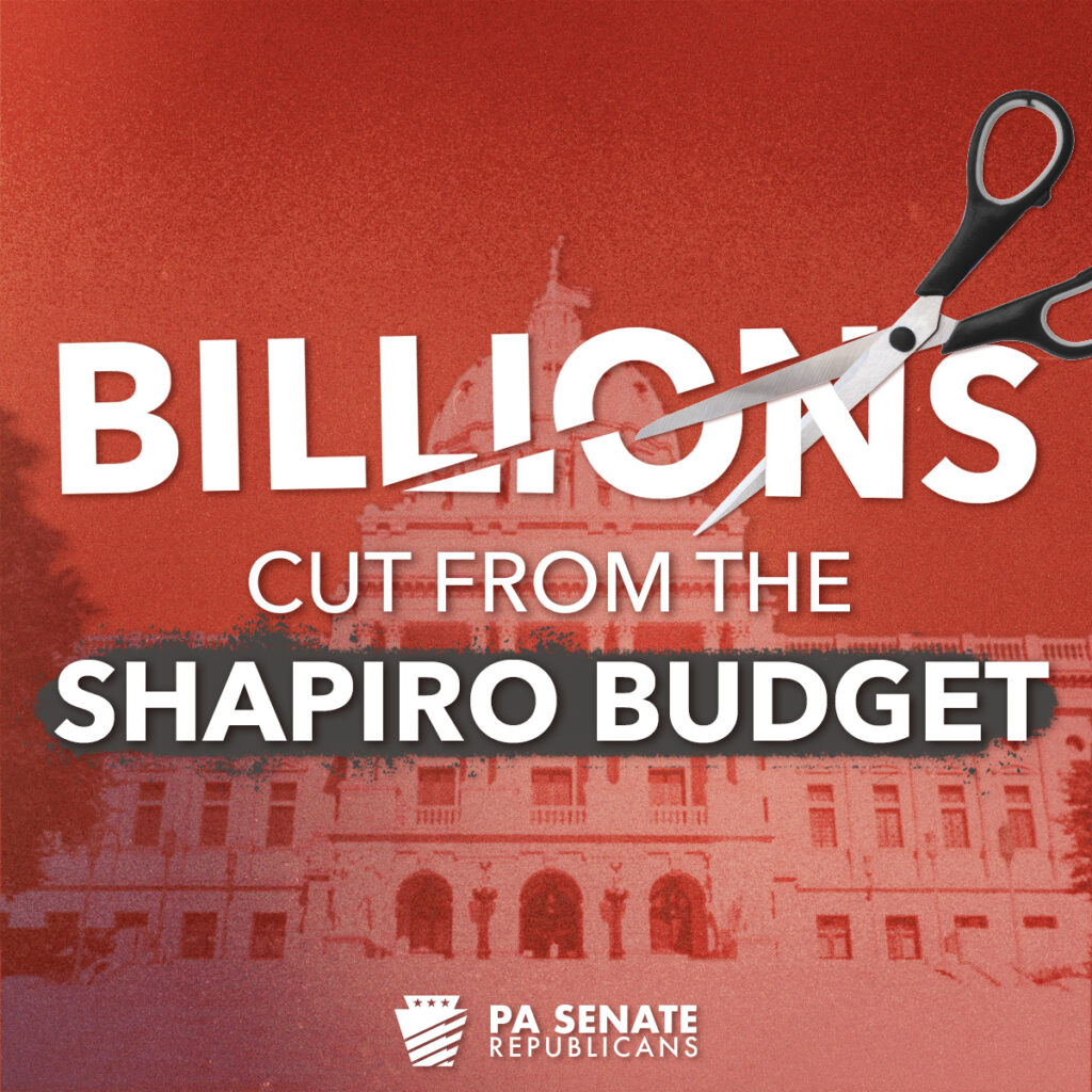 Billions cut from the Shapiro Budget