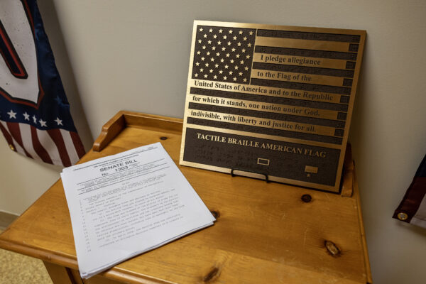 Senator Martin Bill to Install Braille Flag at PA Capitol Moves to ...